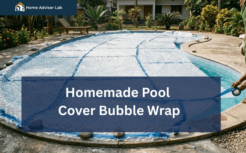 Homemade Pool Cover Bubble Wrap-FI
