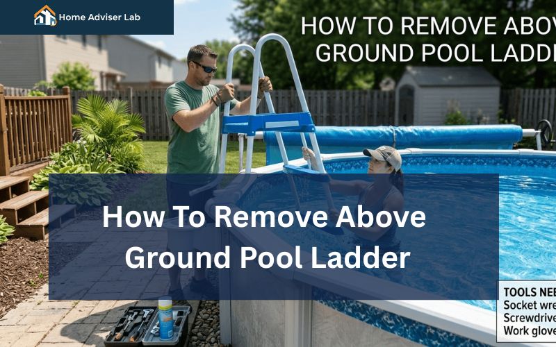 How To Remove Above Ground Pool Ladder-FI