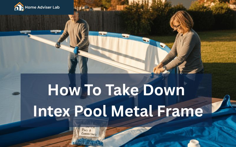 How To Take Down Intex Pool Metal Frame-FI