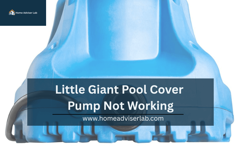 Little Giant Pool Cover Pump Not Working