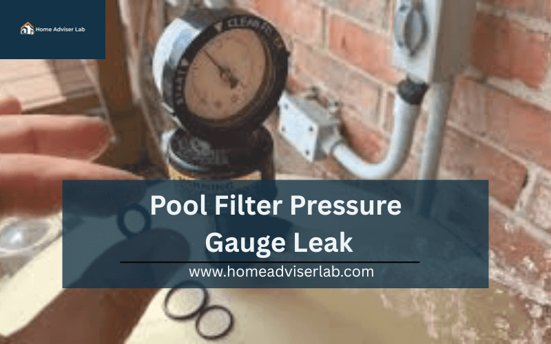 Pool Filter Pressure Gauge Leak-FI