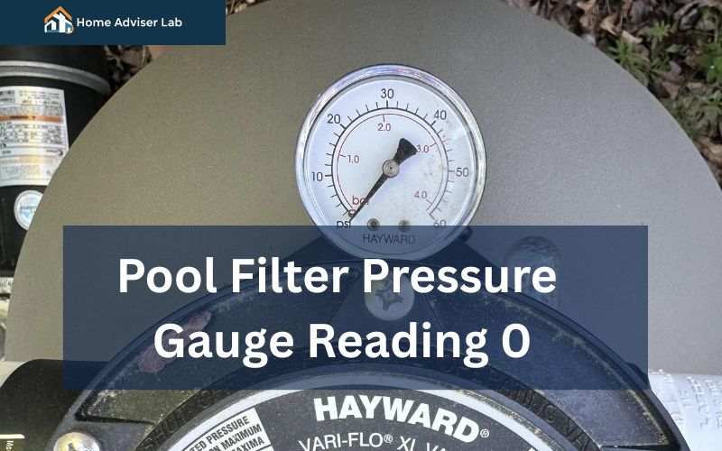 Pool Filter Pressure Gauge Reading 0