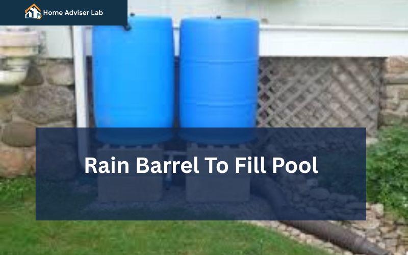 Rain Barrel To Fill Pool-FI