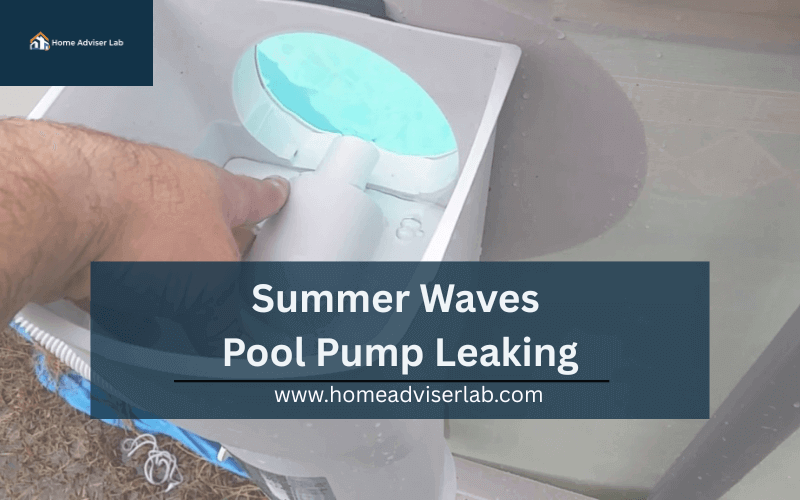 Summer Waves Pool Pump Leaking-FI