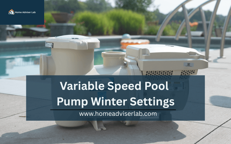 Variable Speed Pool Pump Winter Settings-FI