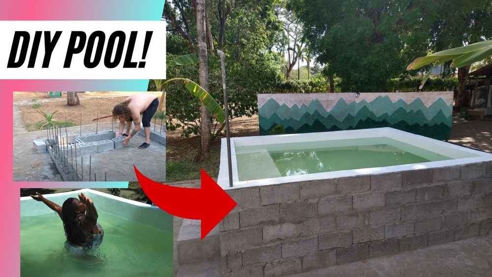 Cinder Block Above Ground Pool