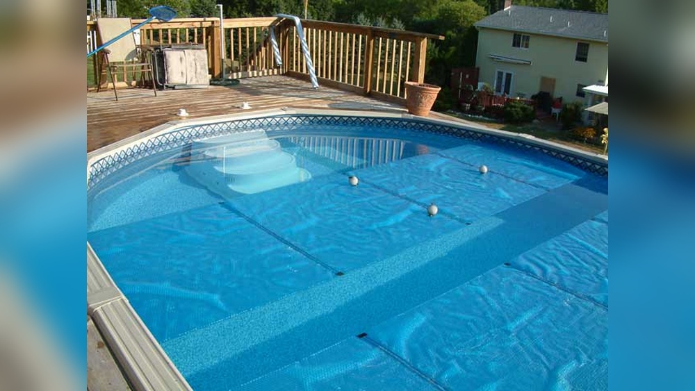 Cutting Solar Pool Cover Into Sections