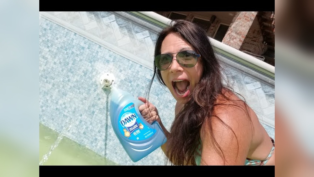 Dawn Dish Soap In Pool