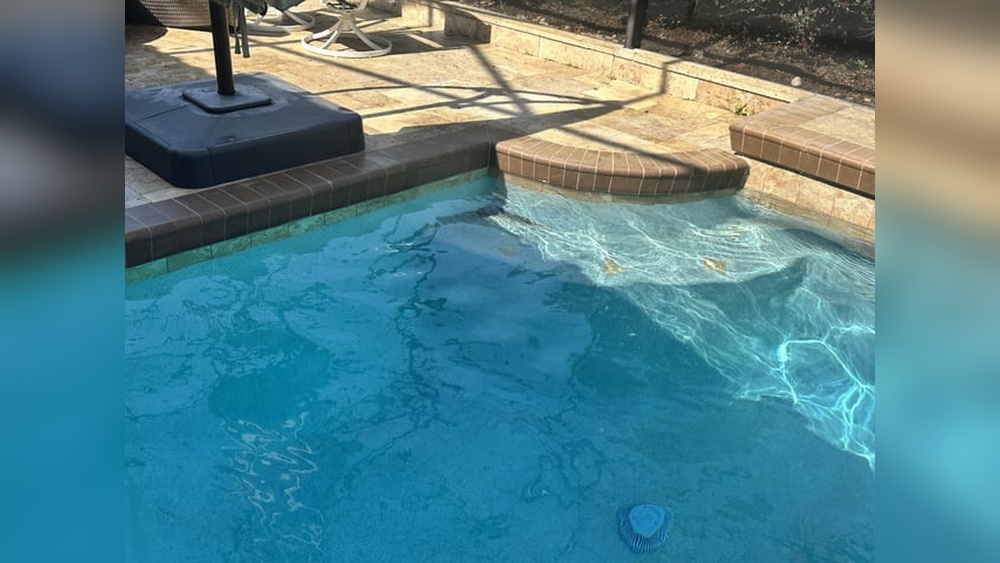 Dirt In Pool After Rain