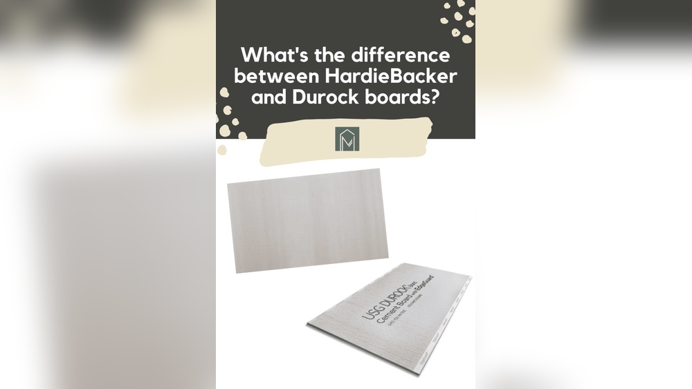 Hardibacker Vs Durock