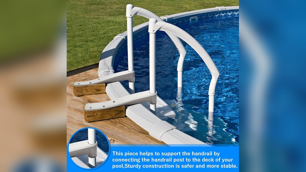 How To Attach Pool Steps To Deck