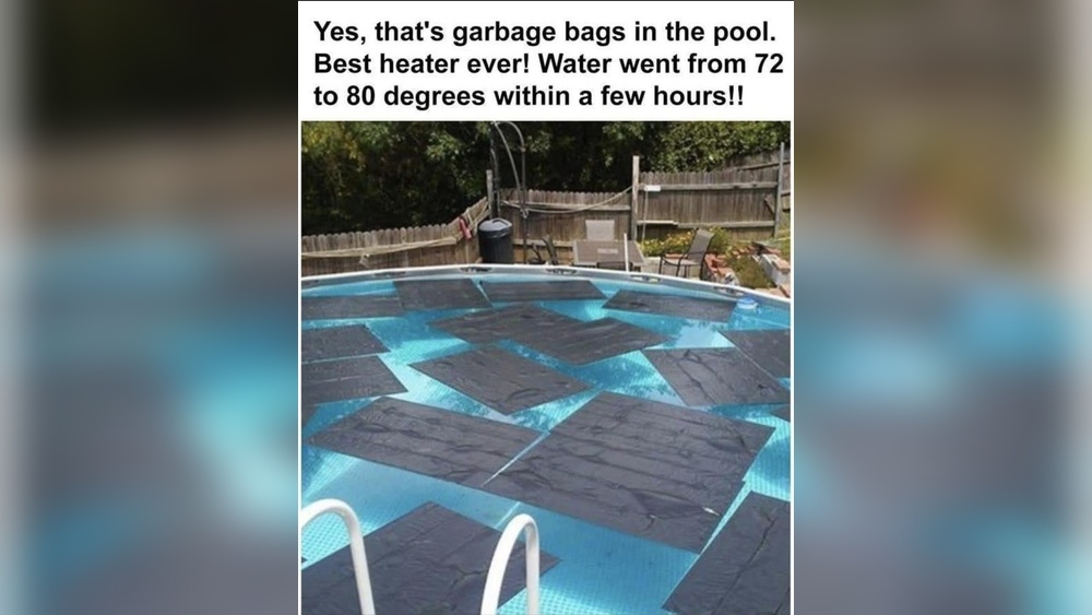 How To Remove Black Trash Bags In Pool