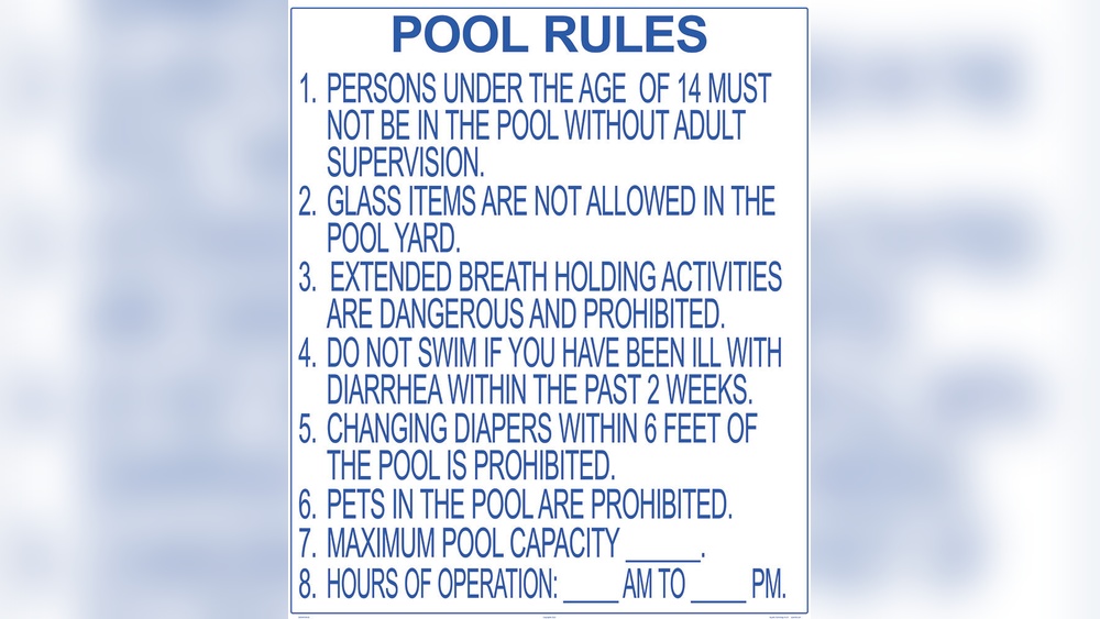 Leaving Pool For 3 Weeks