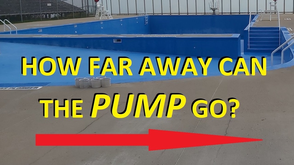 Max Distance Between Pool And Pump