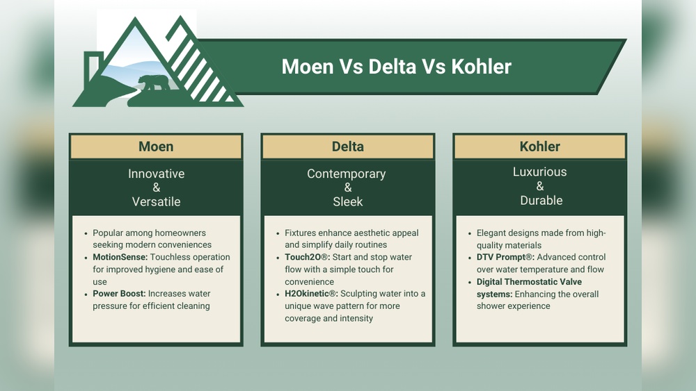 Moen Vs Delta Vs Kohler