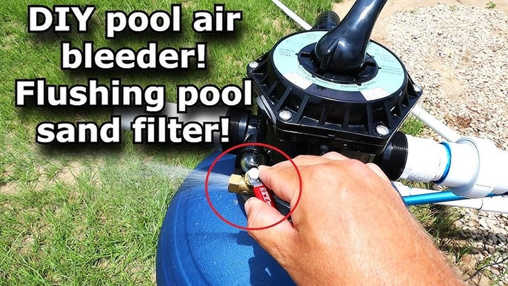 No Air Relief Valve On Pool Filter