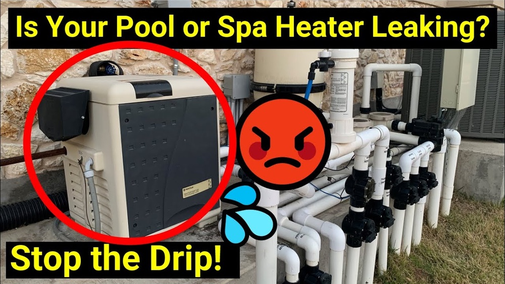 Pentair Pool Heater Leaking Water