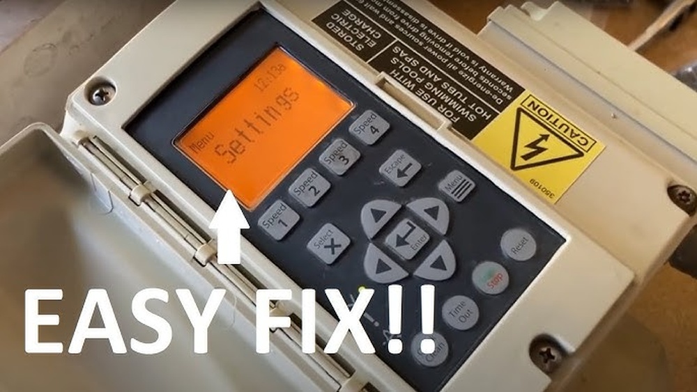 Pentair Pool Pump Display Not Working