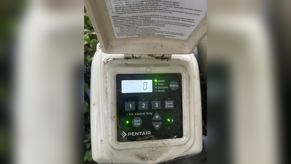 Pentair Pool Pump Lightning Bolt