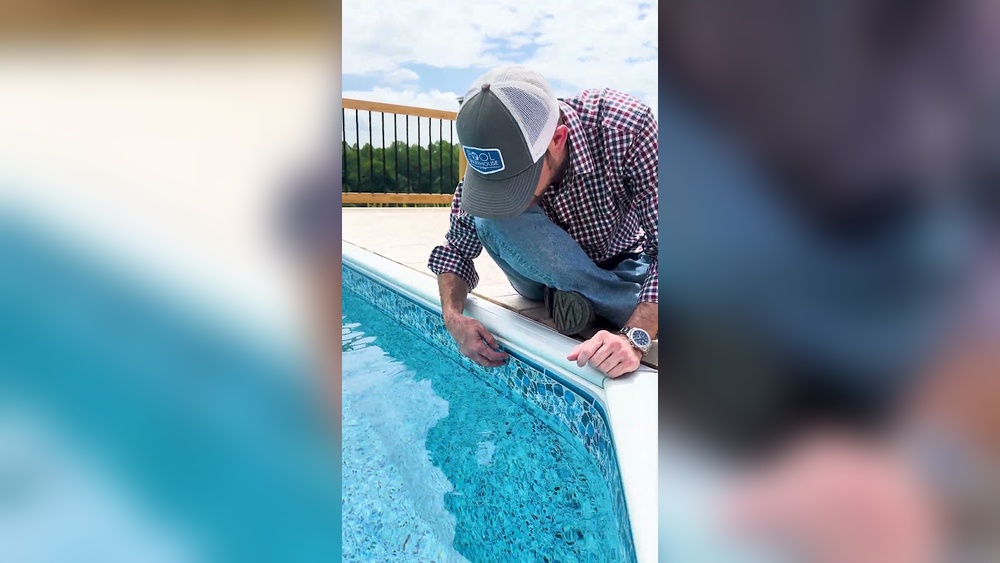 Pool Liner Not Against Wall