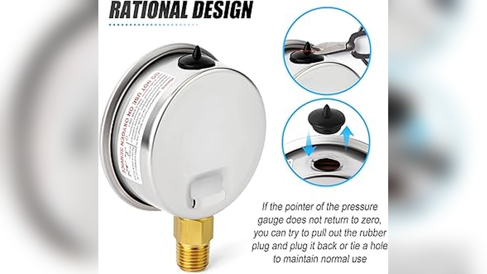 Pool Pressure Gauge Does Not Return To Zero