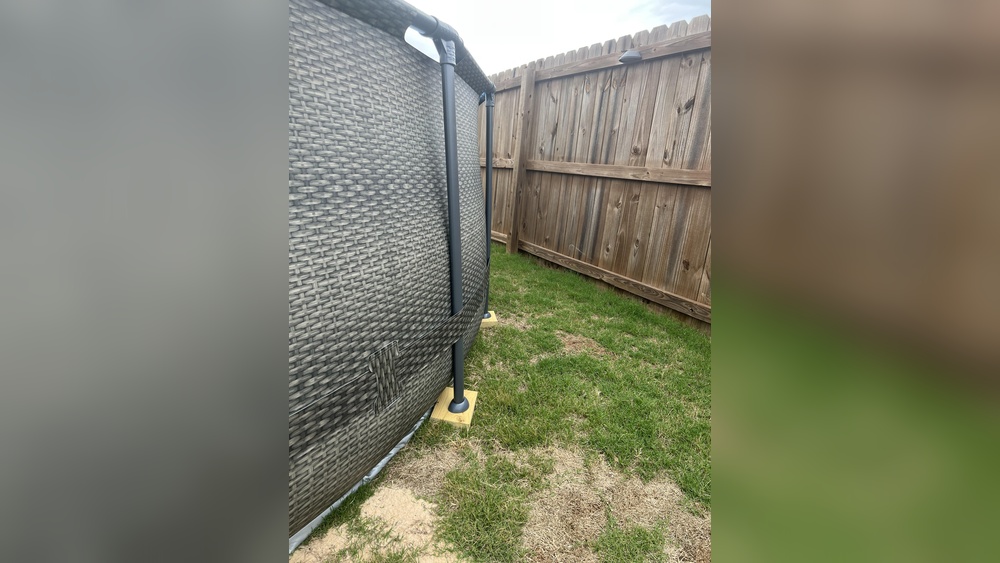 Putting Blocks Under Pool Legs