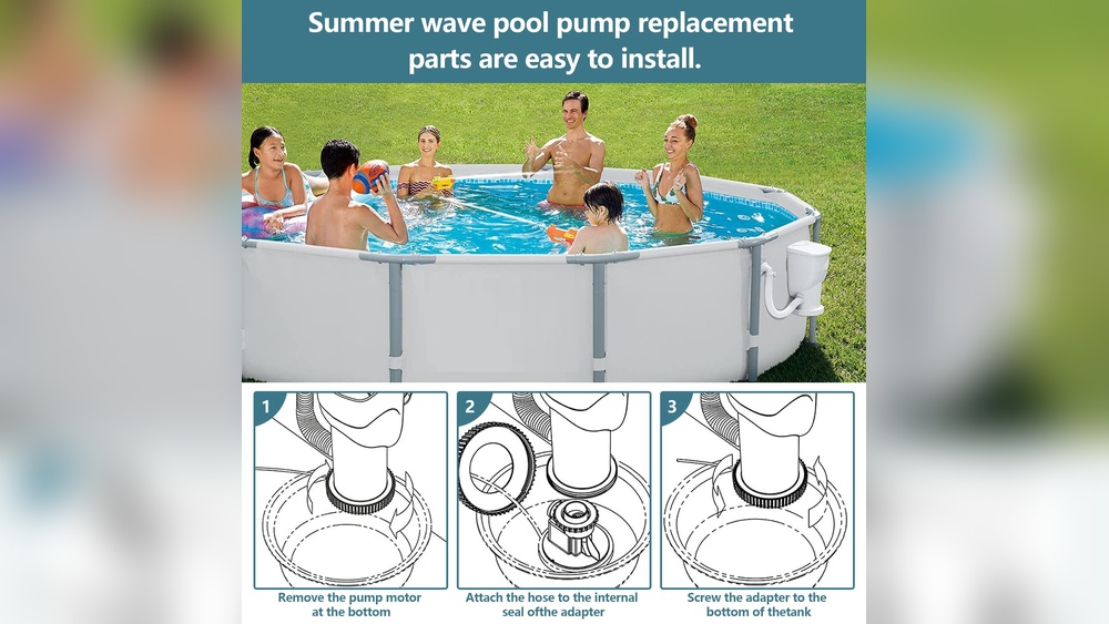Summer Waves Pool Pump Leaking From Bottom