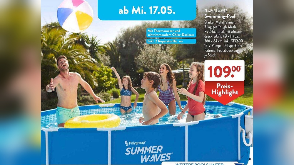 Summer Waves Vs Coleman Pool