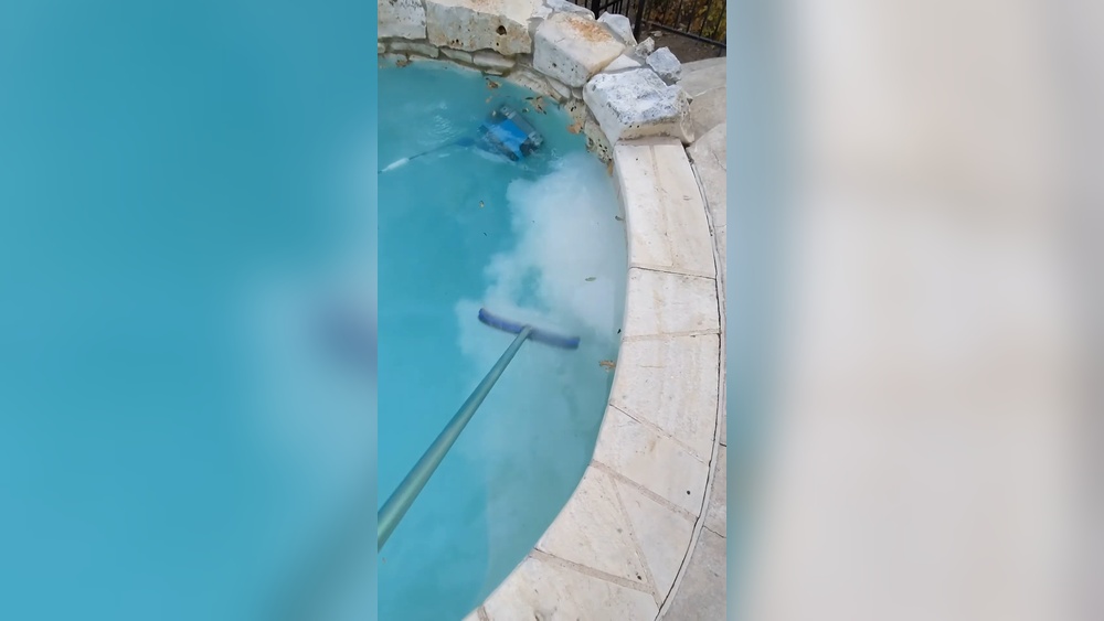 White Powdery Substance On Bottom Of Pool
