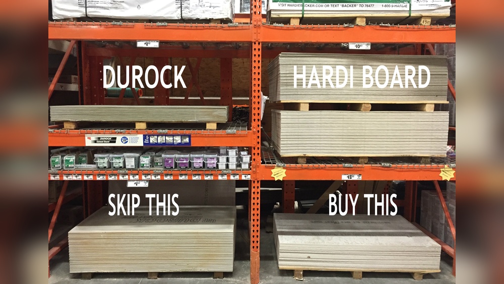 Wonderboard Vs Durock