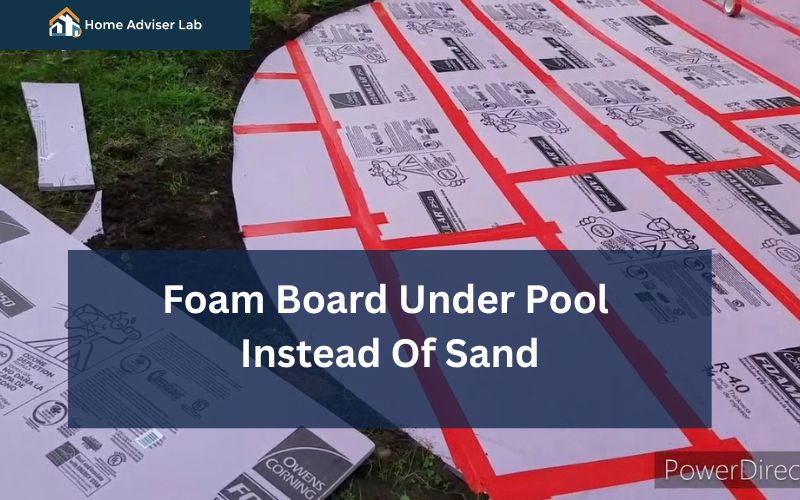 Foam Board Under Pool Instead Of Sand-FI