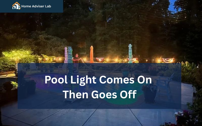 Pool Light Comes On Then Goes Off-FI