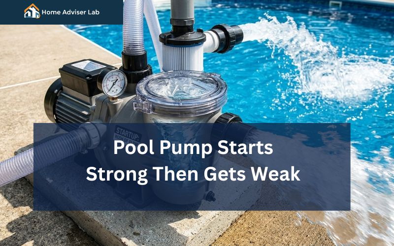 Pool Pump Starts Strong Then Gets Weak-FI