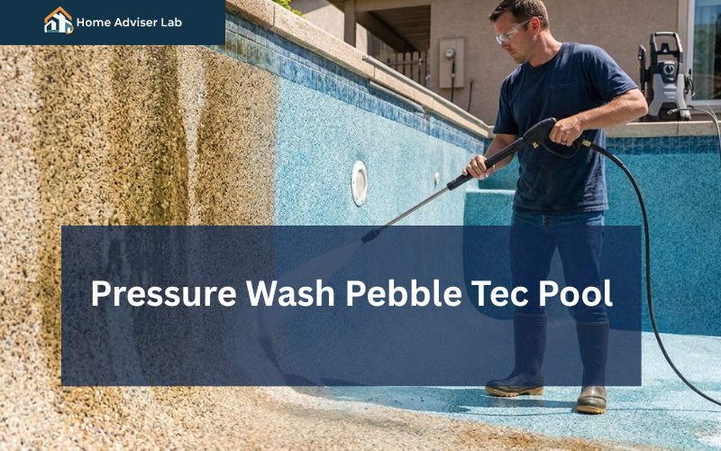 Pressure Wash Pebble Tec Pool-FI