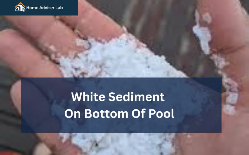 White Sediment On Bottom Of Pool-FI