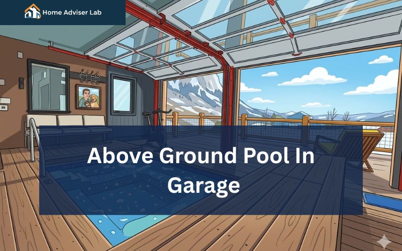 Above Ground Pool In Garage-FI