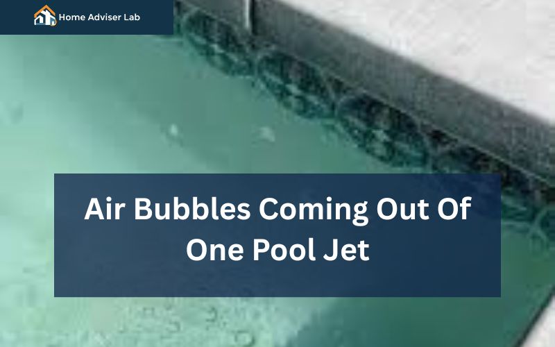 Air Bubbles Coming Out Of One Pool Jet-FI