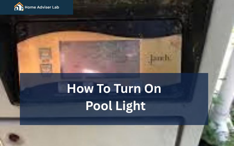 How To Turn On Pool Light-FI