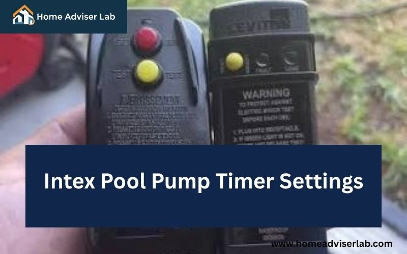 Intex Pool Pump Timer Settings-FI
