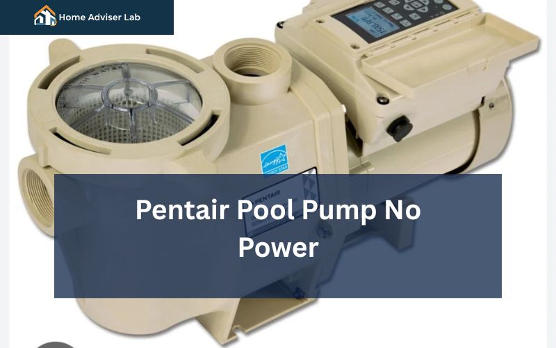 Pentair Pool Pump No Power-FI