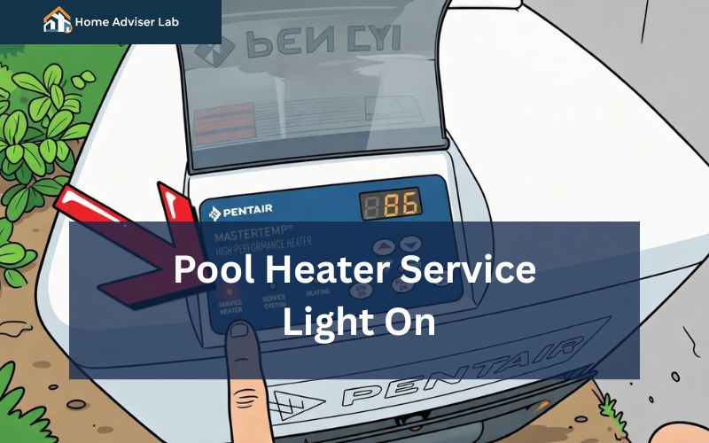 Pool Heater Service Light On-FI