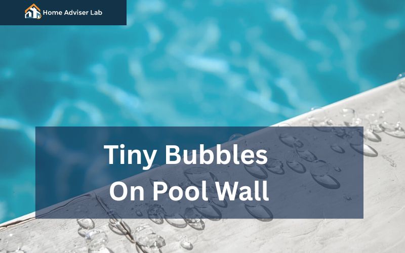 Tiny Bubbles On Pool Wall-FI