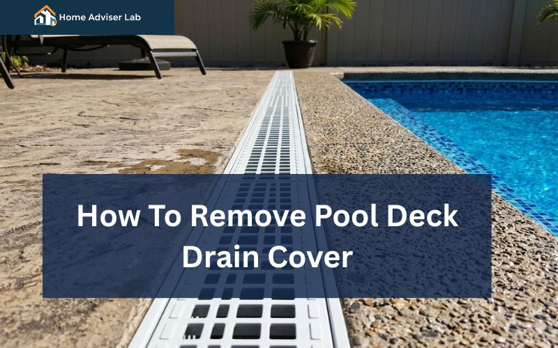 How To Remove Pool Deck Drain Cover-FI