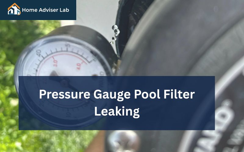 Pressure Gauge Pool Filter Leaking-FI