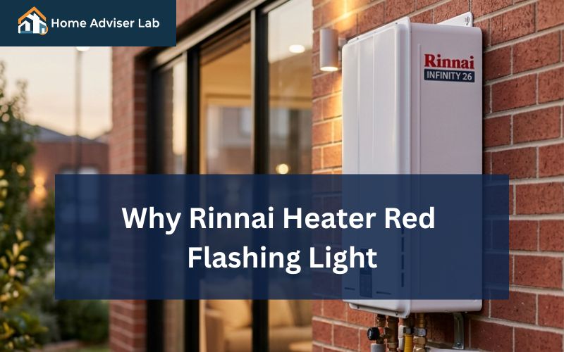 Why Rinnai Heater Red Flashing Light-FI