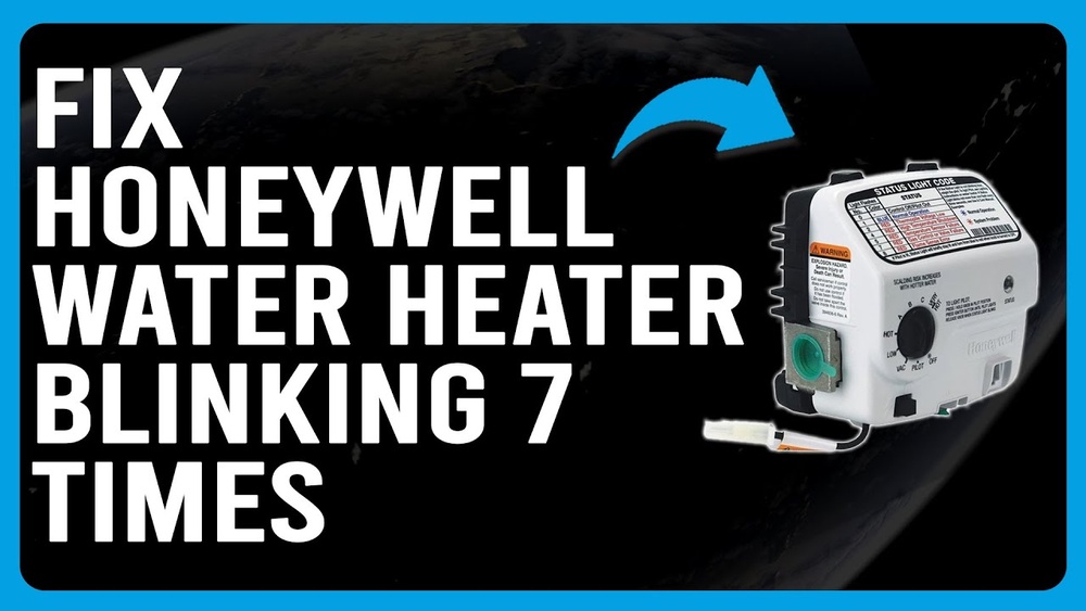Honeywell Water Heater Status Light Blinking 7 Times