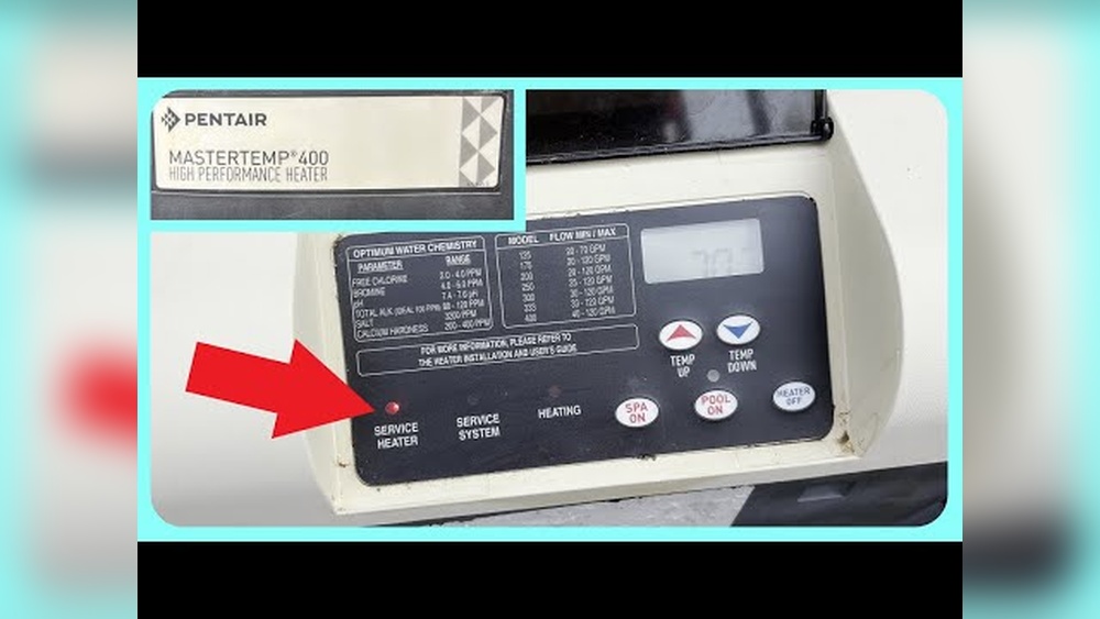 Pentair Mastertemp 400 Heating Light Flashing