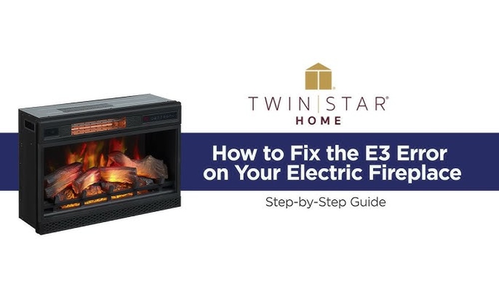 Resetting Duraflame Heater And Fixing E3 Code