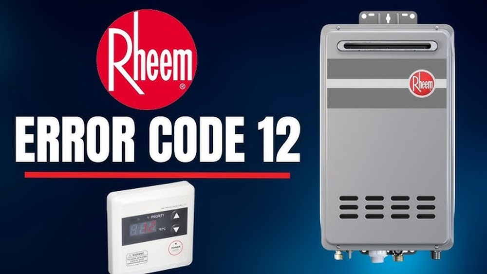 Richmond Tankless Water Heater Code 12