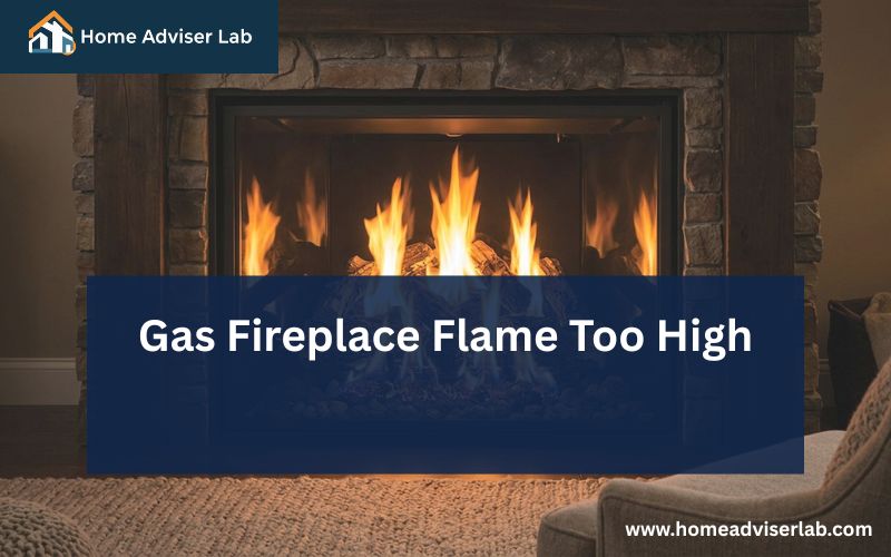 Gas Fireplace Flame Too High-FI